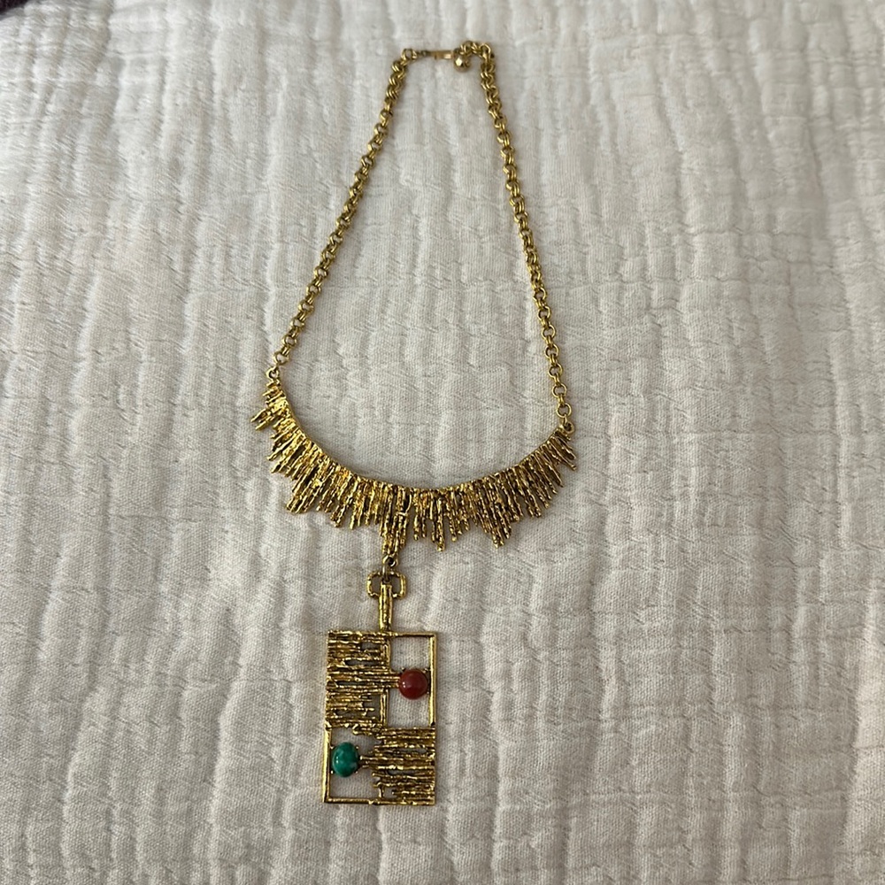 Rare Vintage 1970s Signed ART arthur Pepper necklace